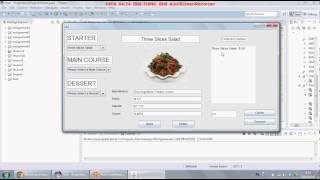 Java Project Dish Order System
