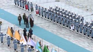 Suudi Arabistan Kralı Selman Cumhurbaşkanlığı Külliyesi’nde