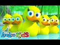 🦆 Five Little Ducks 🦆- LooLoo Kids Nursery Rhymes & Kids Songs