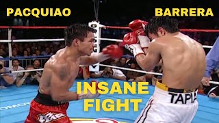 MANNY PACQUIAO (PHILIPPINES) vs MARCO ANTONIO BARRERA (MEXICO) -  **INSANE TKO FIGHT**