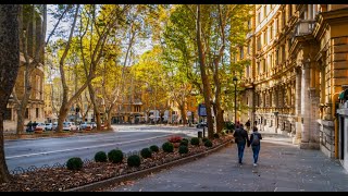 Walking Tour: Via Veneto in Rome, 2024 (Luxury 4K)