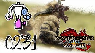 【MHR:SB NS】02'31 Furious Rajang ★M6 LBG