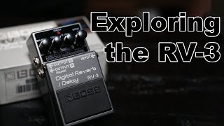 Boss RV-3 Digital Reverb / Delay - Mode 7 is a Place on Earth