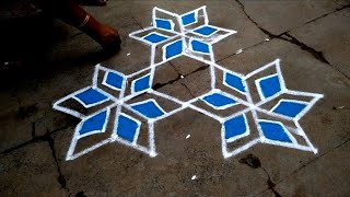 தமிழ் புத்தாண்டு கோலம் /Chithirai 1 Special kolam/Tamil new year kolam/Pandaga muggulu/Easy muggulu