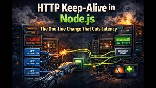 HTTP Keep-Alive in Node.js: The One-Line Change That Cuts Latency