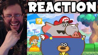 Gor's "The Ultimate "Super Mario Bros Wonder" Recap Cartoon by Cas van de Pol" REACTION