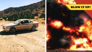 Exploding a CAR with Tory Belleci!