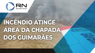 Incêndio devasta a Chapada dos Guimarães desde quinta-feira