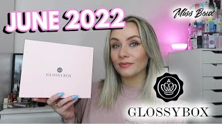 GLOSSYBOX JUNE 2022 UNBOXING \u0026 DISCOUNT CODE | SUMMER RENDEZVOUS - MISS BOUX