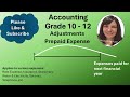 Accounting Prepaid Expense