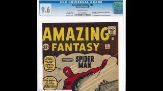 Amazing Fantasy #15 CGC 9.6 versus Super Mario 64 WATA 9.8: Analyzing Collectible Markets!