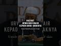 Nasihat Urwah bin Zubair Kepada Anak-anaknya | Ustadz Khalid Basalamah hafidzahullah