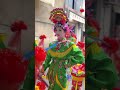 大坑萧族祭祀 花篮队萧宝仪 潮汕民俗文化 潮汕女孩 谷饶祭社 挑花篮 潮汕营老爷