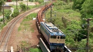 JR西日本 EF65 1132号機 向日町ロンチキ工臨 岡山→広島 2013.5