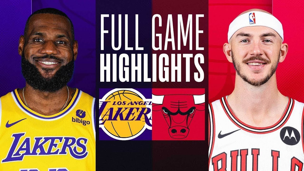 LA Lakers Vs Chicago Bulls Full Game Highlights | Dec 20 | NBA Regular ...