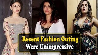 Recent Fashion Outing Were Unimpressive | Celeb Tribe | Desi Tv