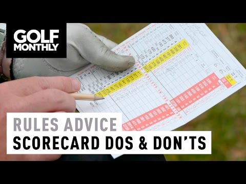 Rules Advice - Scorecard Dos & Don'ts Rules Advice - Scorecard Dos & Don'ts