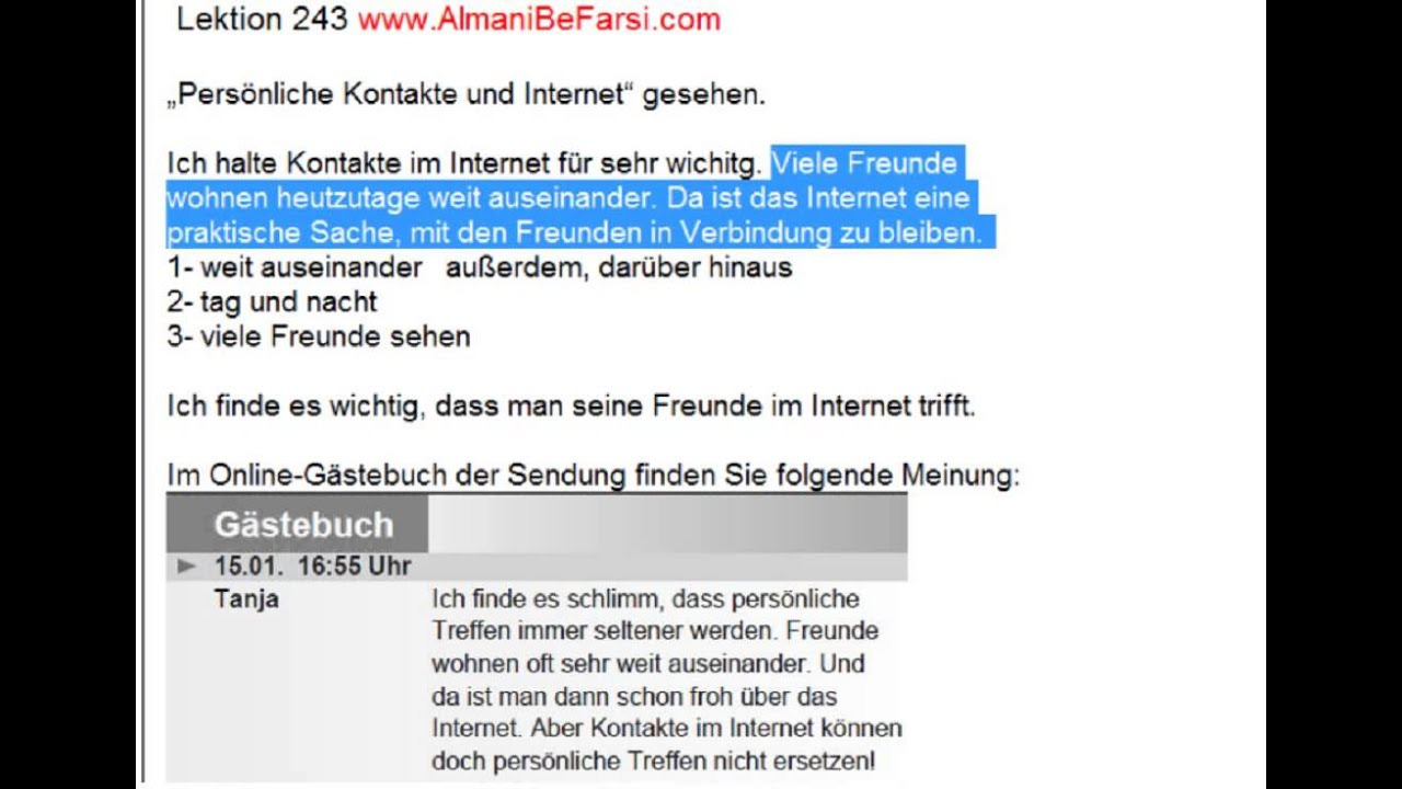 Brief Schreiben B1 Aufgabe