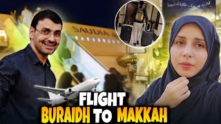 Flight Buraidh To Makkah ✈️ Trevlling Vlog