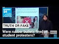 Did police fire rubber bullets at UCLA pro-Palestinian student protesters? • FRANCE 24 English