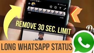 How to Post Long Video on WhatsApp Status | [WhatsApp Trick] | 2023