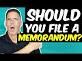 (Warning) Should Your File a Memorandum on Your Wholesaling Deal?