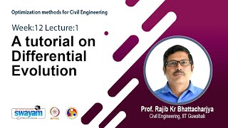 Lec 33: A tutorial on Differential Evolution
