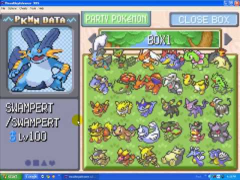 Pokemon Emerald super cheat list OVER 750 Cheats including