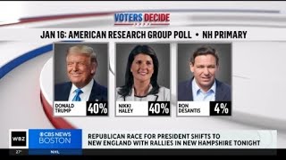 Republican race for president shifts to New Hampshire