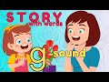 g-sound story for kids with words | Alphabet letters