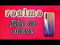 how to turn on flip to mute for realme 6 phone (android phone)