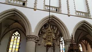 Organ Music Playing at Church of Our Lady Bruges Belgium (Onze Lieve Vrouw Brugge)