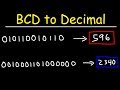 BCD to Decimal Conversion