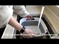 gimwa collapsible wash basin tricks