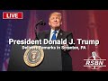 LIVE REPLAY: President Trump Delivers Remarks in Scranton, PA - 10/9/24