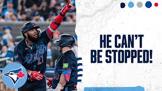 Vladimir Guerrero Jr. tallies three extra-base hits, extends hitting streak to 20 games!