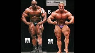 How best posing two legend 🔥🔥| @RonnieColeman8 @JayCutlerTV #bodybuilding #posing #mrolympia