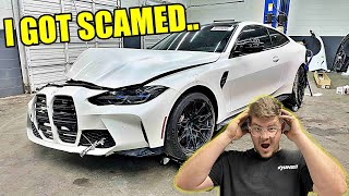 I BOUGHT A WRECKED 2023 BMW M4 Comp!