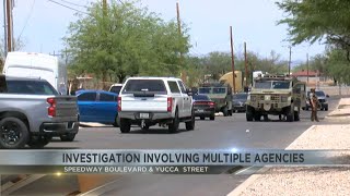 Investigation involving multiple agencies on Tucson's west side