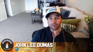 John Lee Dumas shares a secret on how he makes sales