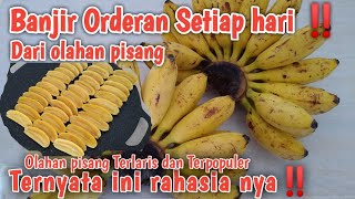 SEMUDAH INI BIKIN SALE PISANG YG GARING RENYAH DAN LUMER