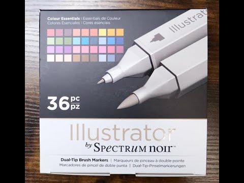 Spectrum Noir Illustrator Markers Review and Color & Chat – Pride ️‍ 2024