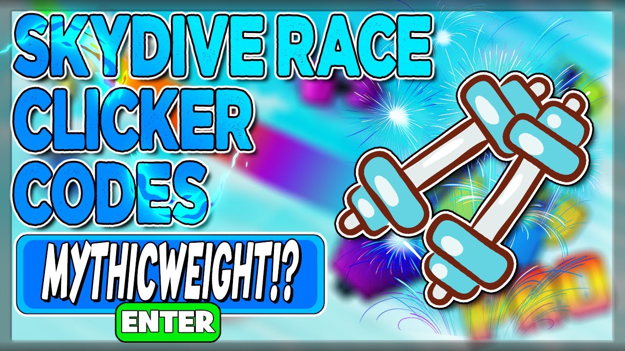 ALL NEW ROBLOX 🏆 Skydive Race Clicker SECRET *OP* CODES! | ROBLOX 2022 ...