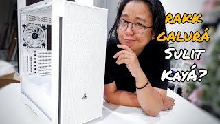 Rakk Galura | Unboxing, Close Up, Comparison, First Impression of Rakk's Premium PC Case(Tagalog)