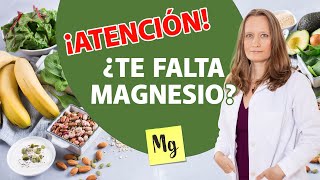 ¿Estreñimiento, dolores, falta de energía? (y más) - puede que te falte magnesio