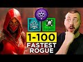 Season 5 Speedrun 1-100 Fastest Rogue in Diablo 4