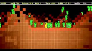 Java 3D-Engine based on 2D-Matrix layers