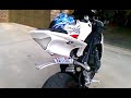 2010 yamaha r1 walk around with rls exhaust