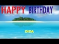 dida card tarjeta happy birthday