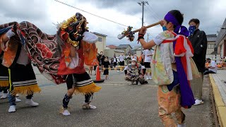 高岡 開発本町の獅子舞 2022年 / 富山県高岡市